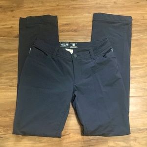 Mountain Hardwear Graphite Gray Hiking Pants Size 2